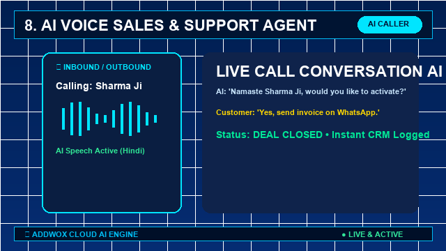 Sales & Support Agent Animated Demonstration