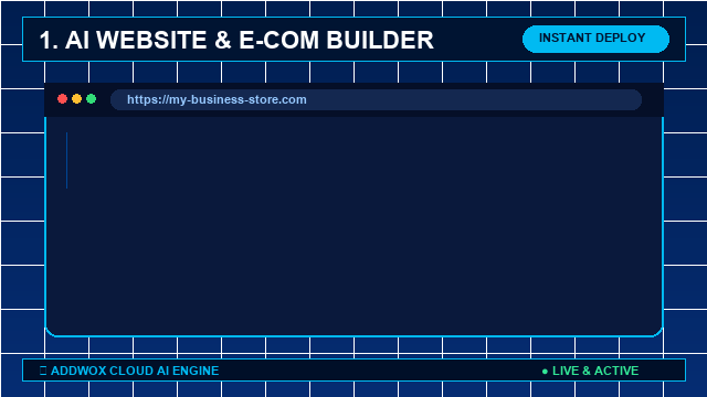 Website (Info/Ecom) Animated Demonstration